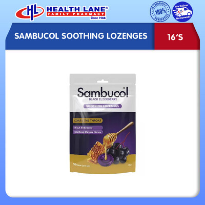 SAMBUCOL SOOTHING LOZENGES (16'S)
